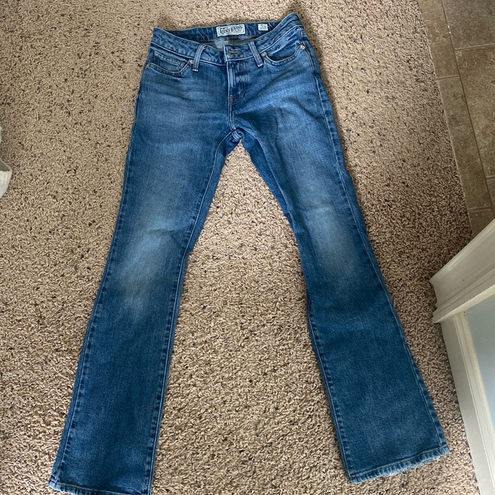Low Waist Flare Lucky Brand Jeans